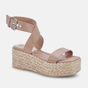 Dolce Vita Cannes Sandals - Platform Espadrille w/ Leather Strap